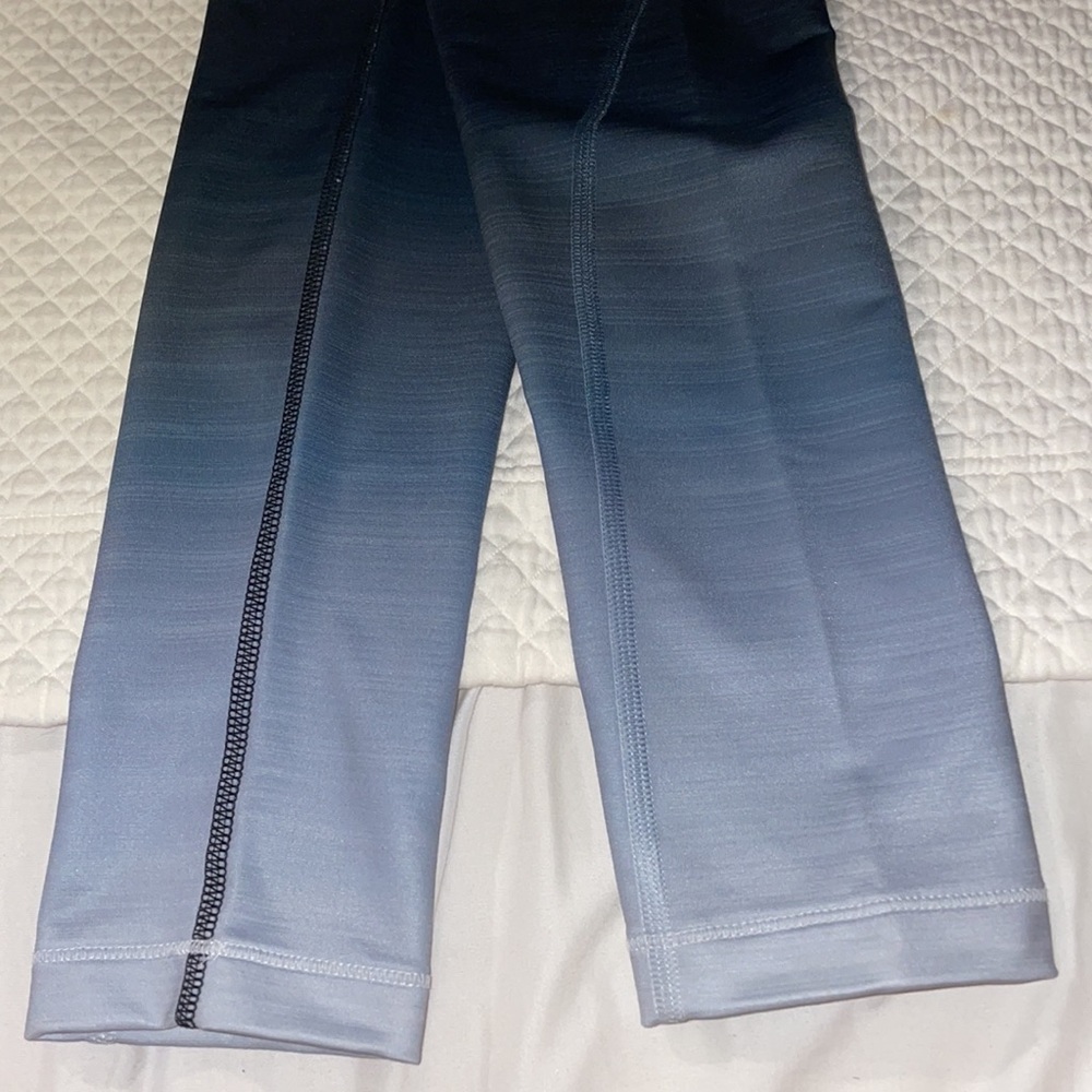 Nike Pro leggings. They start out dark up top and fade to lighter on bottom. - Picture 7 of 7